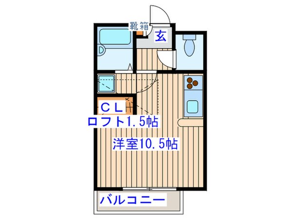 カーサ・グランデ・ヒルズ３の物件間取画像